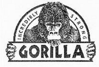GORILLA INCREDIBLY STRONG logo