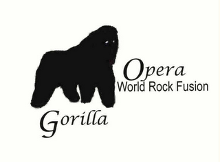 GORILLA OPERA WORLD ROCK FUSION logo