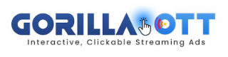 GORILLA OTT INTERACTIVE, CLICKABLE STREAMING ADS logo
