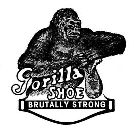 GORILLA SHOE BRUTALLY STRONG logo