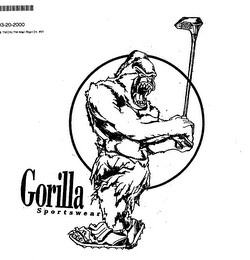 GORILLA SPORTSWEAR logo