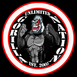 GORILLA UNLIMITED NATION EST. 2005 logo