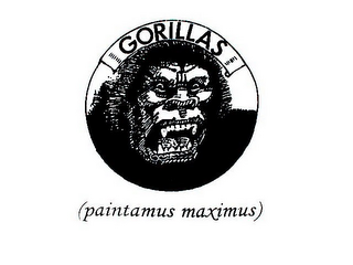 GORILLAS (PAINTAMUS MAXIMUS) logo