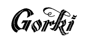 GORKI logo
