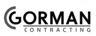 GORMAN CONTRACTING logo