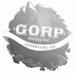 GORP ENERGY BAR ADVENTURE ON! logo