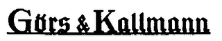 GORS & KALLMANN logo