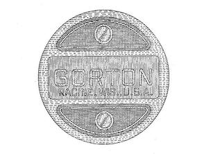 GORTON RACINE WIS., U.S.A. logo
