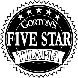 GORTON'S FIVE STAR TILAPIA logo