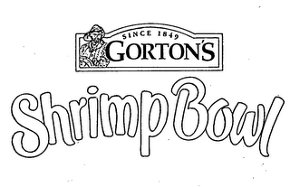 GORTON'S SINCE 1849 SHRIMP BOWL logo