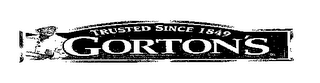 GORTON'S TRUSTED SINCE 1849 logo