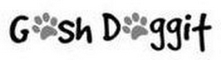 GOSH DOGGIT logo