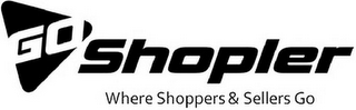 GOSHOPLER WHERE SHOPPERS & SELLERS GO logo