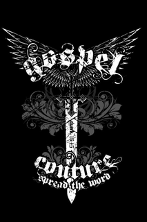 GOSPEL COUTURE SPREAD THE WORD MARK 16:15 logo