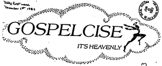GOSPELCISE IT'S HEAVENLY logo