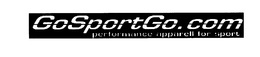 GOSPORTGO.COM PERFORMANCE APPARELL FOR SPORT logo