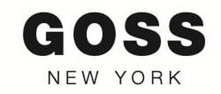 GOSS NEW YORK logo