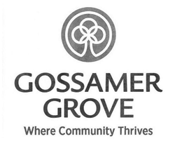 GOSSAMER GROVE WHERE COMMUNITY THRIVES logo