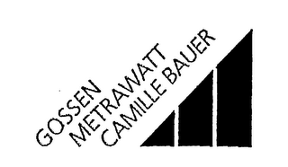 GOSSEN METRAWATT CAMILLE BAUER logo