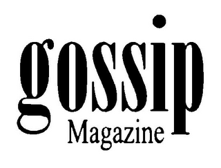 GOSSIP MAGAZINE logo