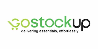 GOSTOCKUP DELIVERING ESSENTIALS, EFFORTLESSLY logo