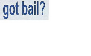 GOT BAIL? logo