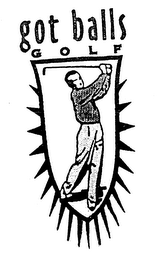 GOT BALLS GOLF logo