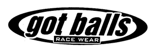 GOT BALLS RACE WEAR logo