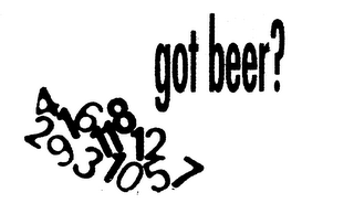 GOT BEER? 123456789101112