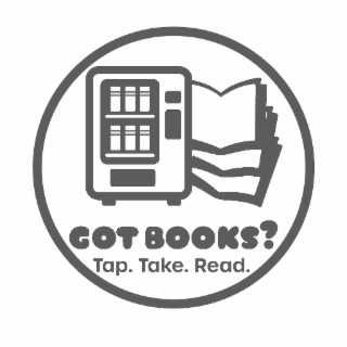 GOT BOOKS? TAP. TAKE. READ. logo