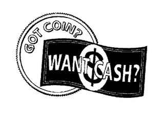GOT COIN? WANT CASH? logo