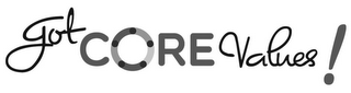 GOT CORE VALUES! logo