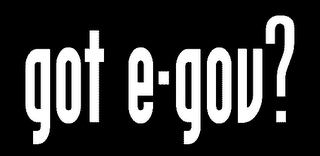GOT E-GOV? logo