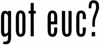 GOT EUC? logo