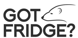 GOT FRIDGE? logo