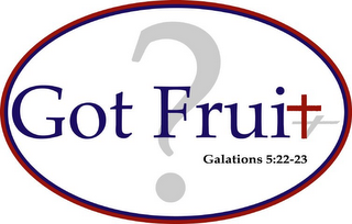 GOT FRUIT? GALATIONS 5:22-23 logo
