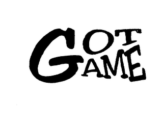 GOT GAME logo