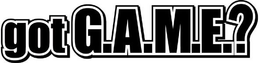 GOT G.A.M.E.? logo
