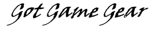 GOT GAME GEAR logo
