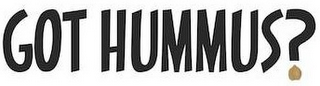 GOT HUMMUS? logo