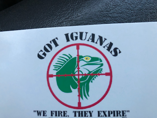 GOT IGUANAS ''WE FIRE, THEY EXPIRE'' logo