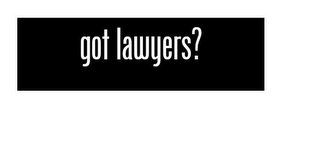GOT LAWYERS? logo