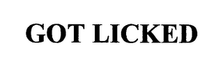 GOT LICKED logo