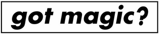 GOT MAGIC? logo