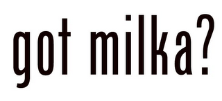 GOT MILKA? logo