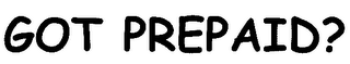 GOT PREPAID? logo