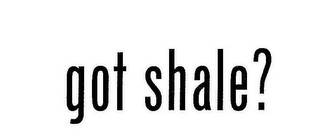 GOT SHALE? logo