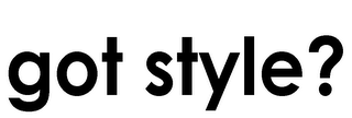 GOT STYLE ? logo