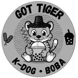 GOT TIGER K-DOG · BOBA logo