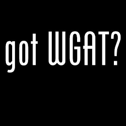 GOT WGAT? logo